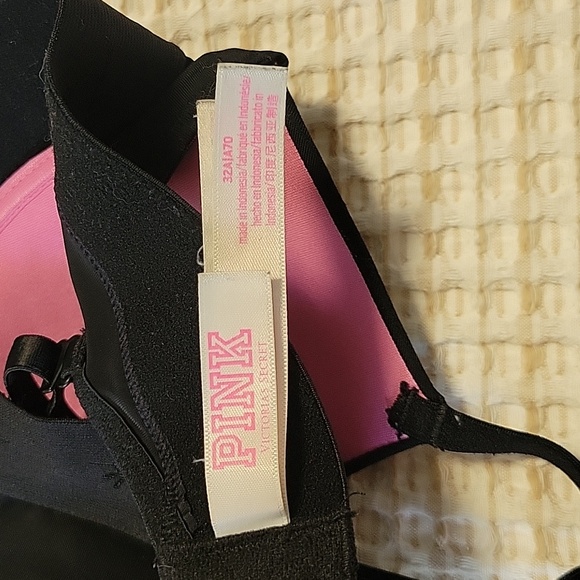 Black Bra Bundle 34A XSamll PINK and Nike - Picture 3 of 5